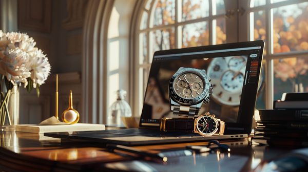 Rachat d'une montre de luxe : les raisons de passer une commande en ligne